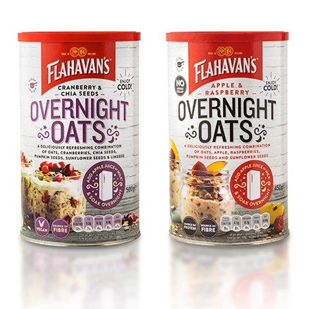 Tantalise your tastebuds with our new Overnight Oats - Flahavan's