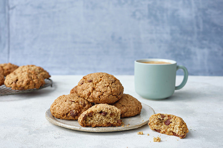 Flahavan's Recipes, Oaty Choc Chip Cookies