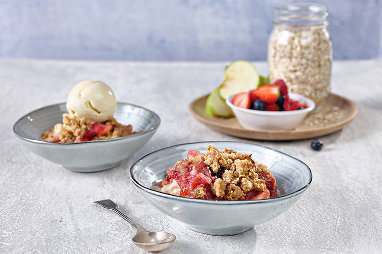 Flahavan's Recipes, Fruit Oat Crumble