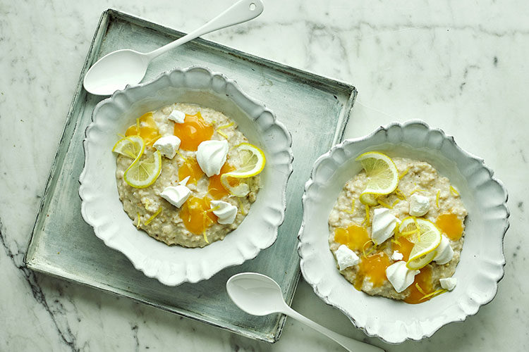 Flahavan's Recipes, Lemon Meringue Porridge