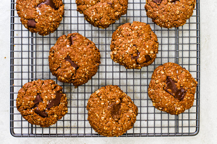 sea salt oatmeal cookies