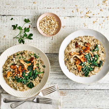 mushroom risotto