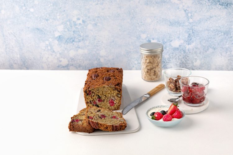 Cranberry  Porridge Bread