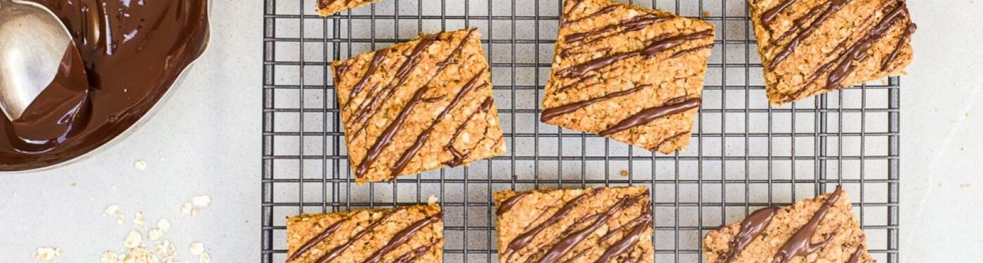 Choc flapjacks