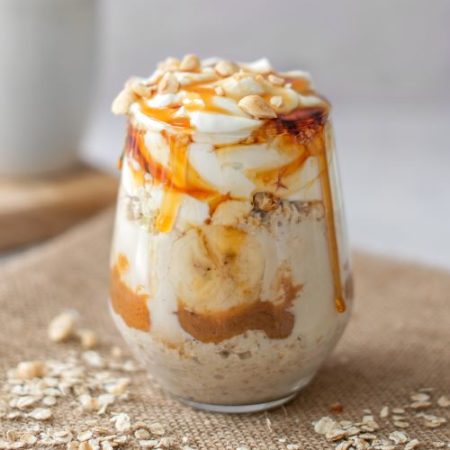 Banoffee Overnight Oats